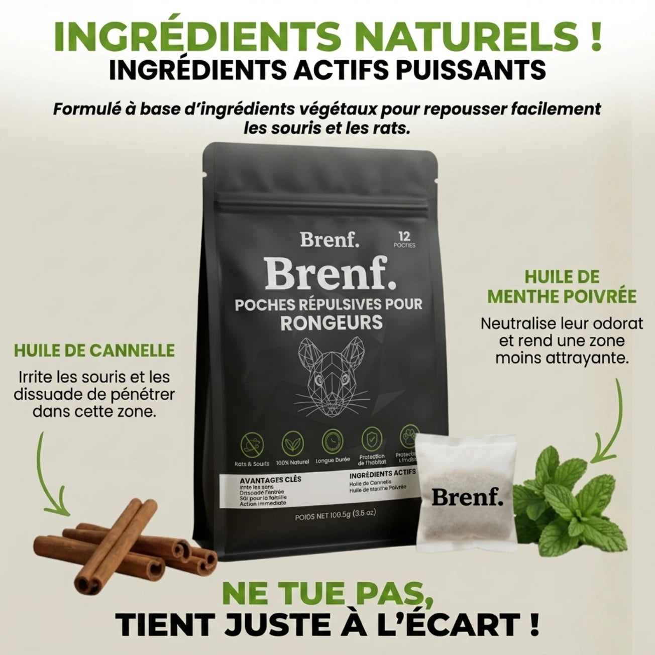 Rodent Repellent Pouches