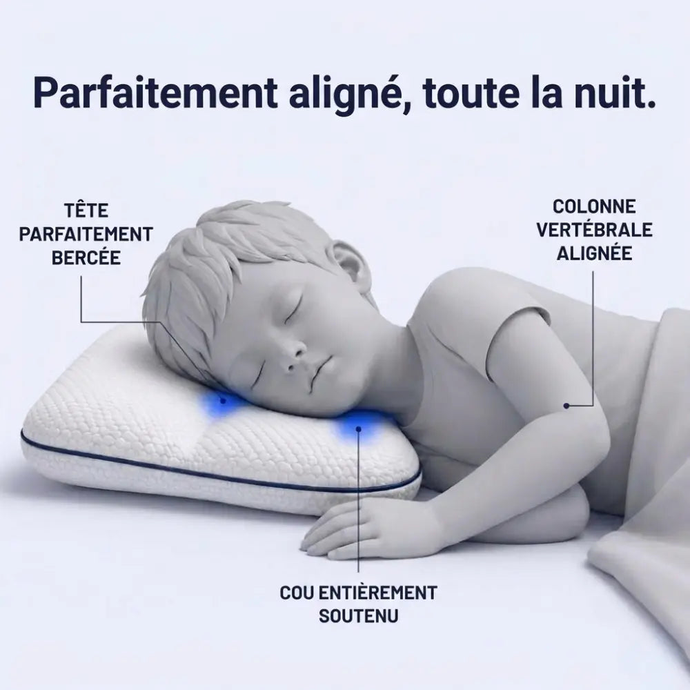 Brenf™ Oreiller Ergonomique pour Enfants
