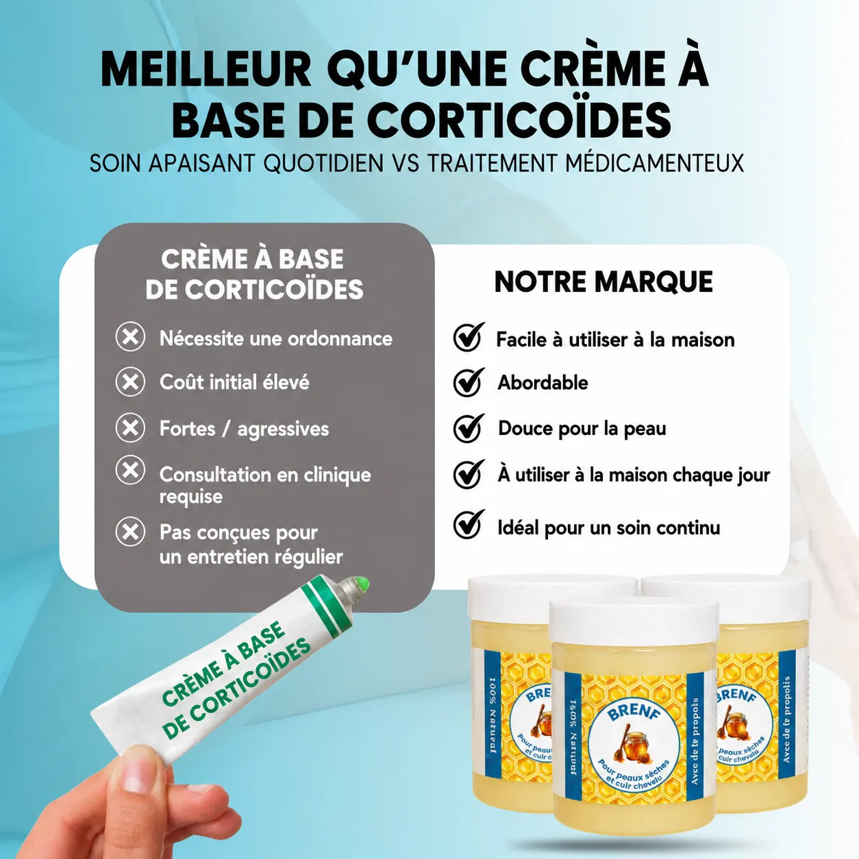 GlacierSkin – Baume Réparateur contre l’Eczéma et le Psoriasis
