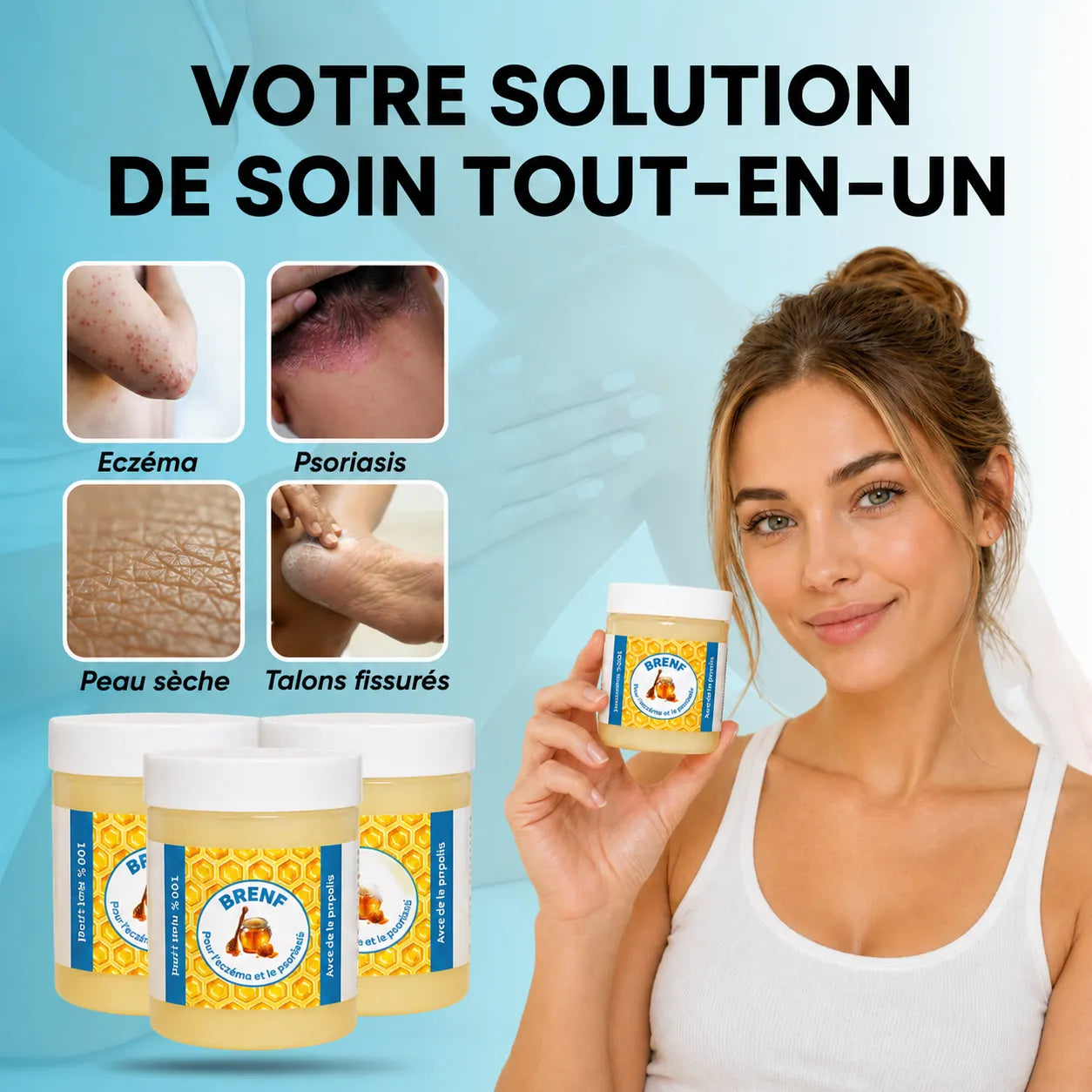 GlacierSkin – Baume Réparateur contre l’Eczéma et le Psoriasis
