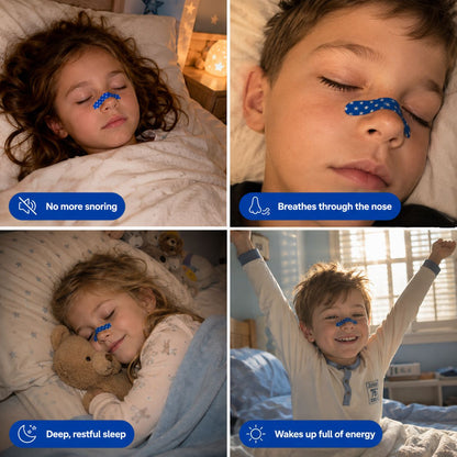 Bandelettes nasales pour enfants – Sommeil paisible