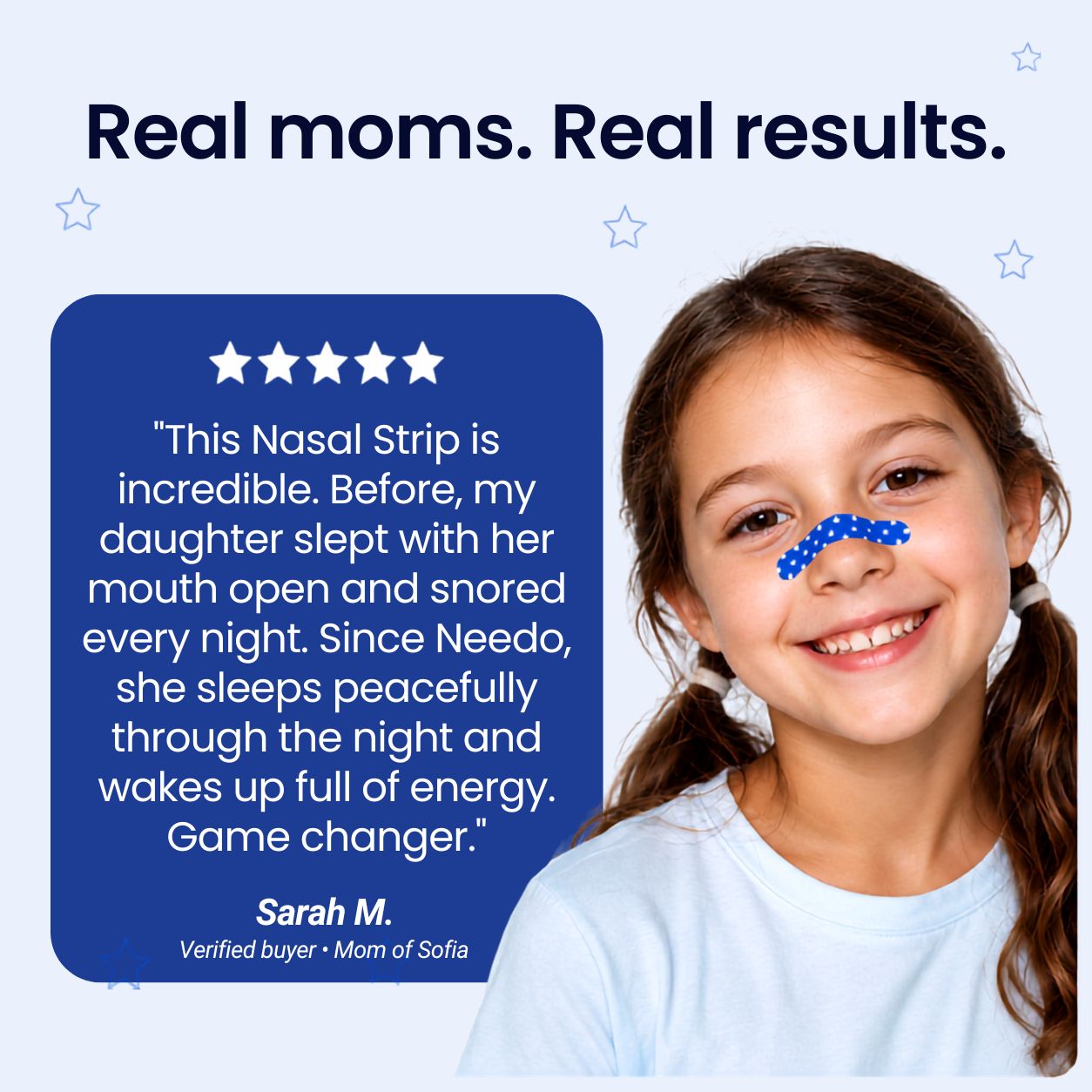 Bandelettes nasales pour enfants – Sommeil paisible