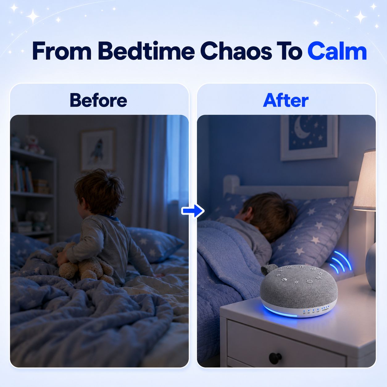 Needo Night Light - Help your child fall asleep faster