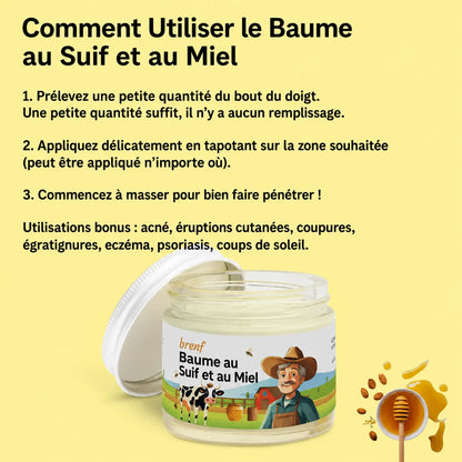 Baume au Suif et au Miel – 2 oz