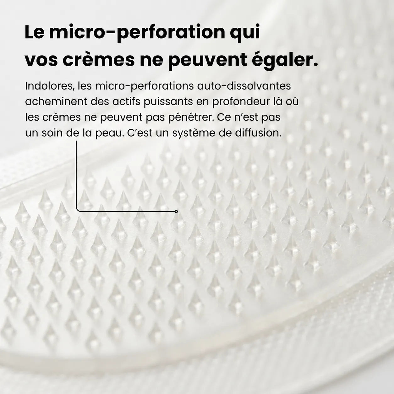 Patchs à micro-aiguilles | Nouvelle génération